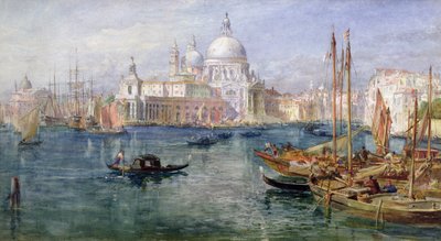 Santa Maria della Salute, Venedig von Edward Angelo Goodall